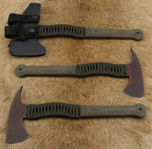Ranger Axe with Micarta/Cord Wrap Handle 