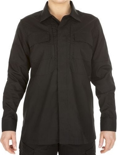 5.11 Women's Long Sleeve Tactical Shirt Black M