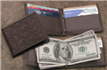 Ostrich Money Clip Wallet                         