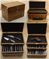 Gerstner Oak hardwood collector chest             