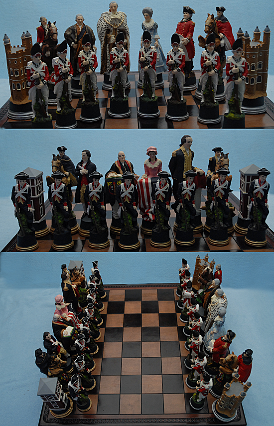 American Independendance Chess set                