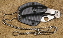 Neck Sheath Spyderco Harpy G-10                   