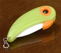 Ceramic Fruit Knife Green/Orange