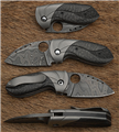 Carved Shortcut #2 Damascus                       