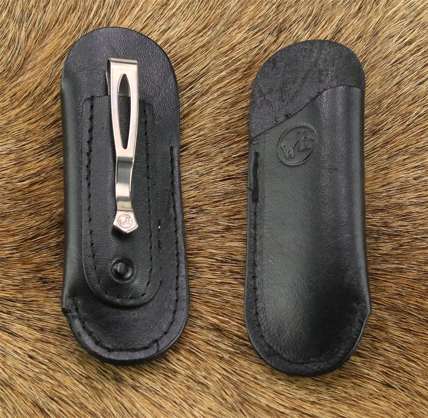 Leather ClipCase Black