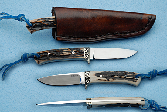 McDonald sm fancy fixed blade                     