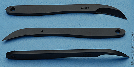 Scalpel blk downcurve                             