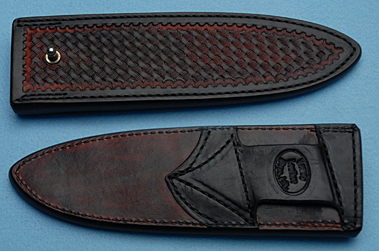 Leather sheath fancy                              