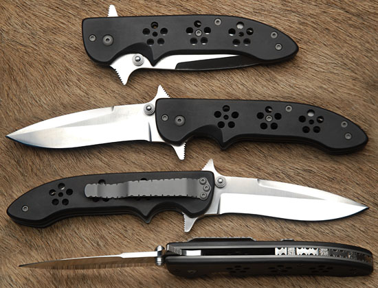 Quick Draw Flipper -Satin Blade                   