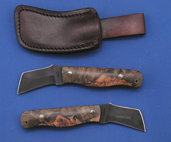 Shipping Knife Wood Burl                          