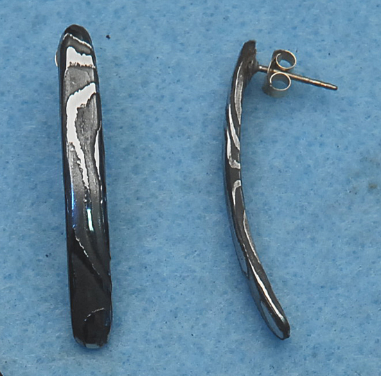 Damascus Earring                                  