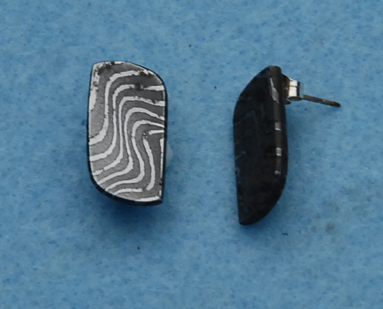 Damascus Earring                                  
