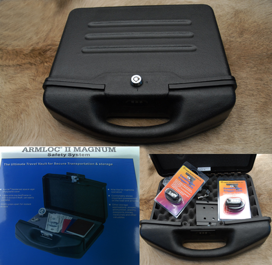 Portable Lock Box Armloc II Magnum Safety System  
