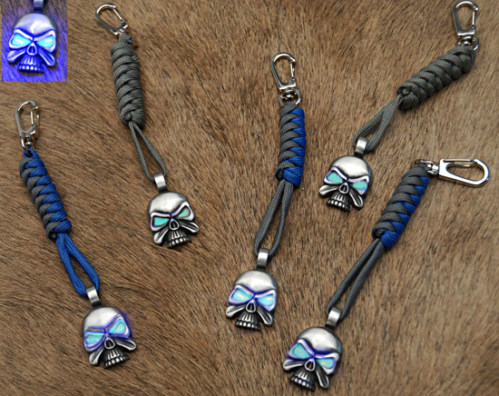 Zippers Pull Skulls                               