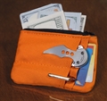 Nylon Mission Wallet - Orange