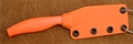 Ceramic Neck Knife Orange