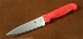 Utility Knife 4.5" Red - Serrated