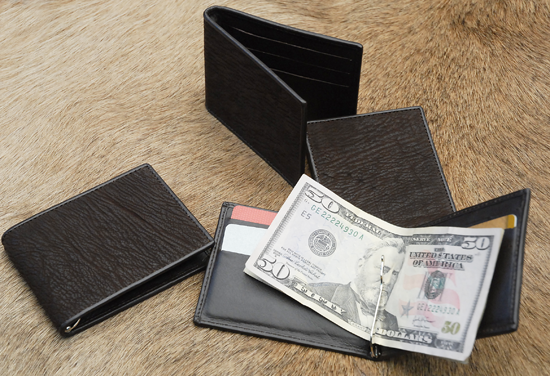 *New* Shark-Brown Money Clip wallet               