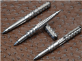 Stainless Steel Tactical Pen Black ink            