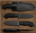 WK II Utility Knife Black Micarta                 