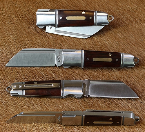Pocket Mini Butcher Rosewood with Clip 