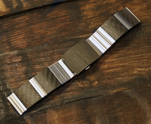 Layer Carbon Fiber Bracelet 22mm