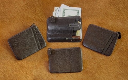 Mission Leather Wallet Brown                      