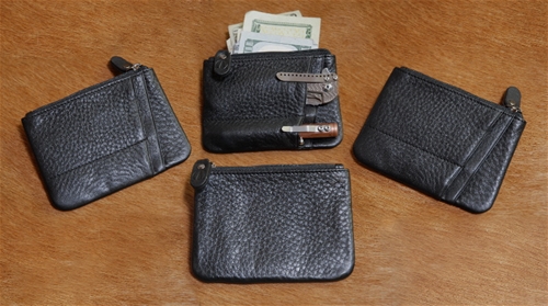 Mission Leather  Wallet Black                     
