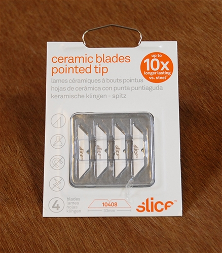 Ceramic Box Cutter Blades Pointed tip 
