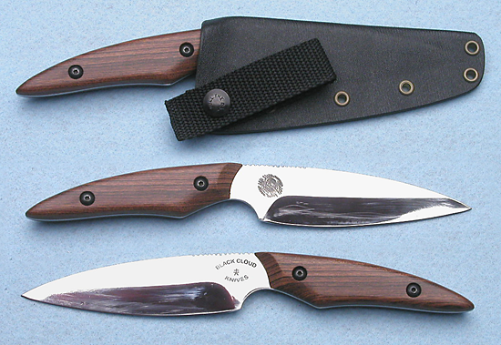 Gent&#39;s Knife Black Cloud Polished Blade           