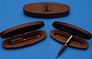 Rosewood Pen &amp; Box                                