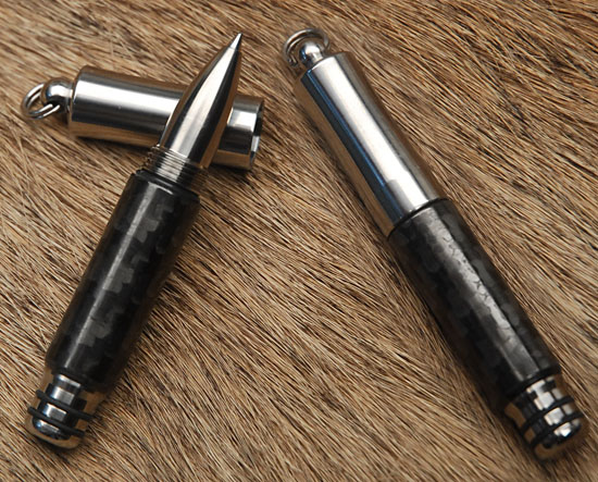 Titanium Pen W/ Carbon Fiber                      