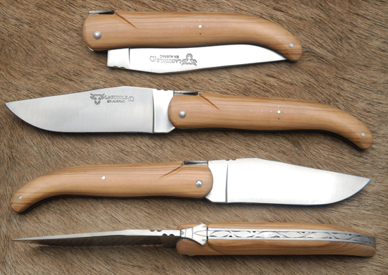Hunting Knife Olivewood Handle                    