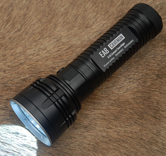 EA8 Caveman Explorer Flashlight Black 900         